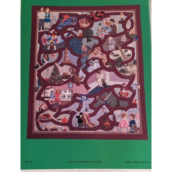 Memories of Childhood 1989 Folk Art American Quilt Museum Award Festival 80s Vtg - Picture 9 of 10